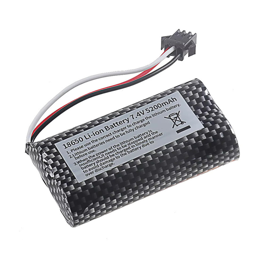 GAOLAG Li-Ion Akku 7,4 V 5200 mAh mit SM-3P Stecker für MN99S MN82 MN90 MN128 MN78 LC79 RC Autos - Bild 2