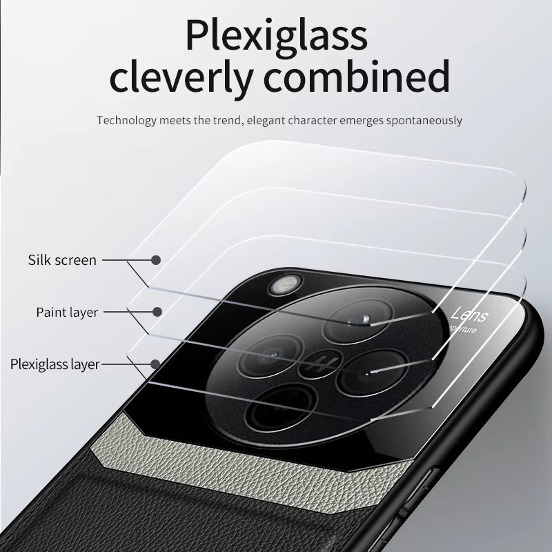 EUCAGR Acryl PU Ledertasche Schutzhülle für OPPO Find X8 Pro, X8S, X8 Ultra und X7 Ultra in Blau - Bild 3