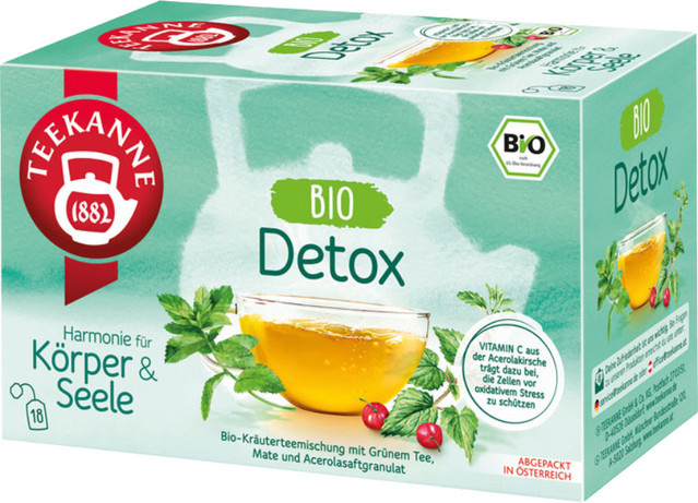 Teekanne Harmonie Bio Detox, Kräutertee, Teebeutel, 32g - Bild 1