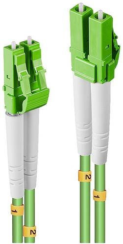 Lindy Glasfaser LWL Anschlusskabel OM5 Multimode 50/125 µm LC auf LC Grün 5,0 m - Bild 1