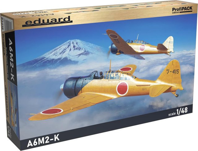 Eduard Plastikmodellbausatz Flugzeug 1:48 A6M2-K Kunststoff - Bild 1