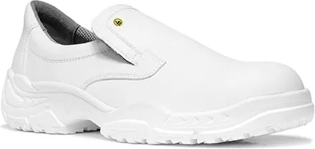 Elten Sicherheitshalbschuh White Slipper Low ESD S2 in Weiß, Größe 44 - Bild 1