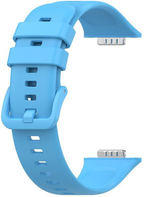 Uhrenarmband Silikon, himmelblau, Huawei Watch Fit 2, Unisex - Bild 1