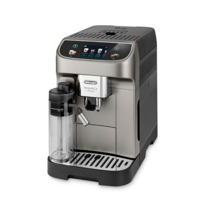 De'Longhi Magnifica Plus ECAM320.70.TB Kaffeevollautomat in Titan/Schwarz mit LatteCrema Hot System und Touchdisplay - Bild 3