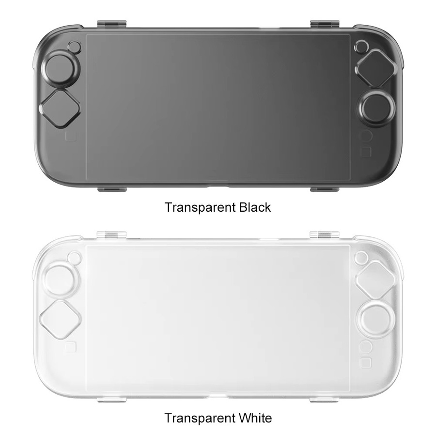 APWIKOGER Stoßfeste Schutzhülle für Nintendo Switch 2 aus transparentem PC-Gehäuse, Reise-Aufbewahrungsbox in Transparent und Weiß - Bild 3