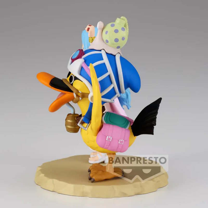 Banpresto One Piece Log Story Nefertari Vivi und Karu Sammlerfigur aus Kunststoff, mehrfarbig - Bild 2