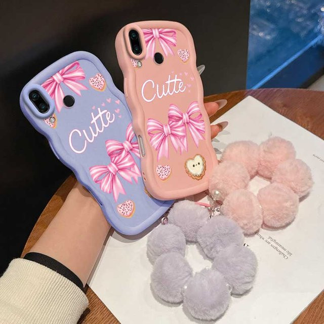 Xiaomi Handyhülle mit Gebäck-Design und Trageband für Android Smartphones in Pink und Multicolour - Bild 1