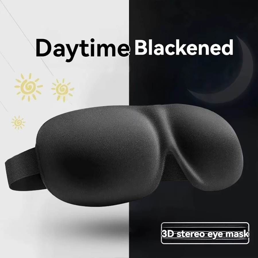 3D-Augenbinde-Augenmaske, Unisex - Bild 2