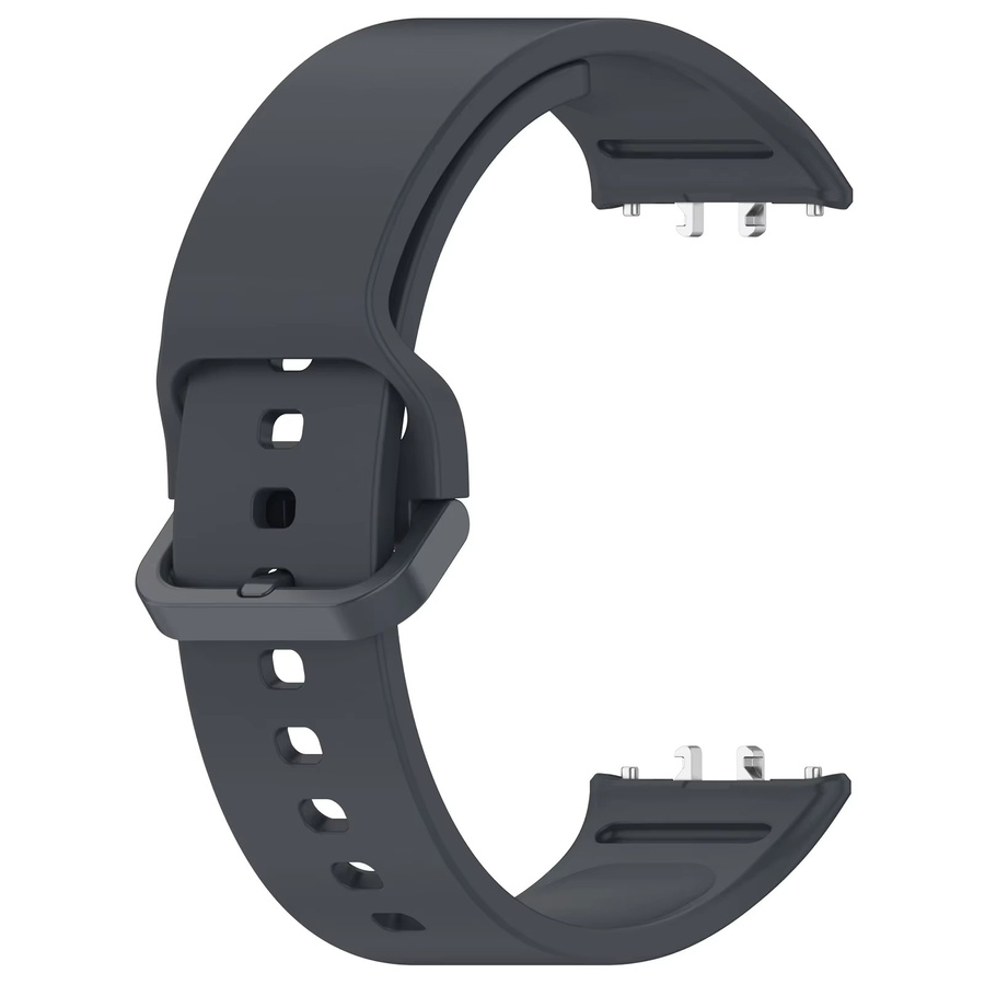Samsung Uhrenarmband Silikon, Schwarz, Samsung Galaxy Fit 3 - Bild 1