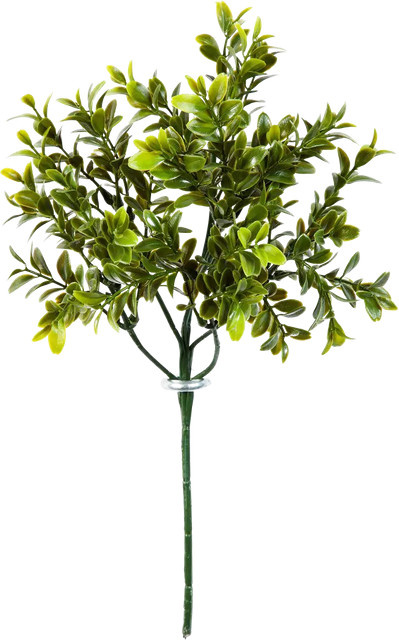 Künstlicher Buchsbaumast Odette von Aplanta, Grün, Höhe: 47 cm - Bild 1