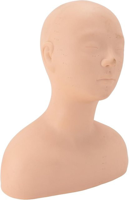 GoolRC Schaufensterkopf, Weichsilikon, beige, Make-up Übungskopf - Bild 1