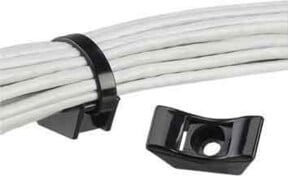 Panduit Kabelbinder-Halter TMEH-S25-C0 aus Nylon in Schwarz - Bild 1