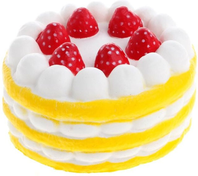 Bai Fen Bai dolls and toys Erdbeerkuchen Squishy, Knetspielzeug - Bild 1