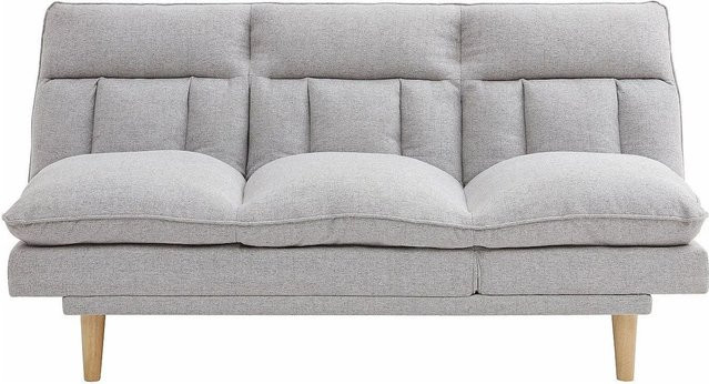 Vente-unique Schlafsofa Palobu in Lichtgrau mit Klick-Klack-Funktion, Breite: 174 cm - Bild 1