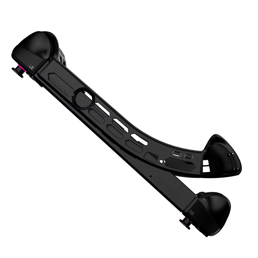 ALLOYSEED TPU Dockable Hülle für Legion Go 2 mit ergonomischem Fallschutz-Griffcase und Anti-Kratz-Design in Schwarz - Bild 5