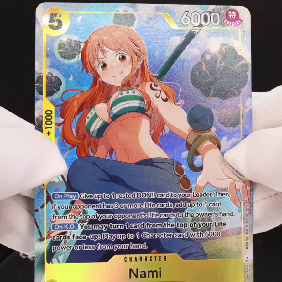 Bandai One Piece Nami, Sammelkarten, Englisch - Bild 3
