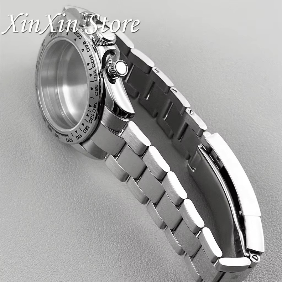 XINGHAN Chronograph, Quarz, Edelstahl, Silber, 40 mm - Bild 2