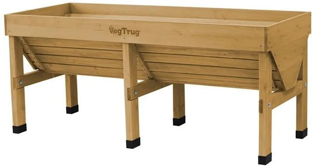 VegTrug Hochbeet Klassik aus Zeder in Natur Braun, B/T/H: 183 x 76 x 80 cm - Bild 1
