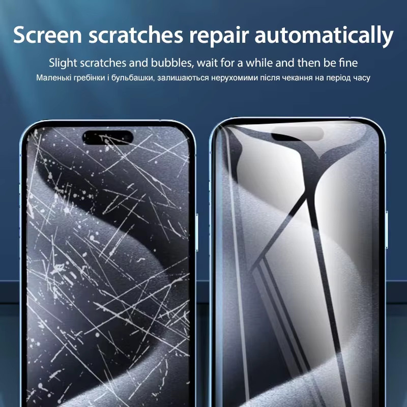 Caynes HD Hydrogel Displayschutzfolie transparent für Samsung Galaxy S25 Ultra S26 Ultra S26 S25 Plus S24 S23 Plus S23 S21 FE S22 S20 FE - Bild 3