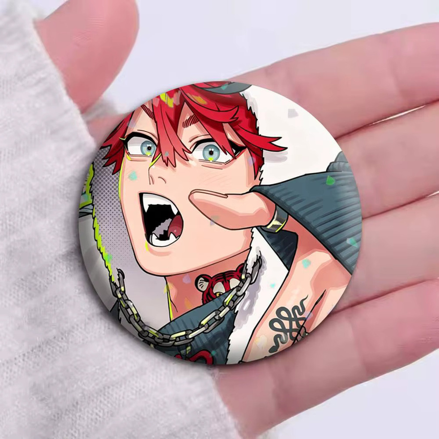G-Gokurakugai A-Alma Brosche, Cartoon-Abzeichen, Unisex - Bild 3