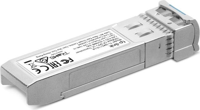 TP-Link TL-SM5110-LR SFP+ Transceiver-Modul 10GbE 10GBase-LR LC Single-Modus 1310 nm in Silber - Bild 1