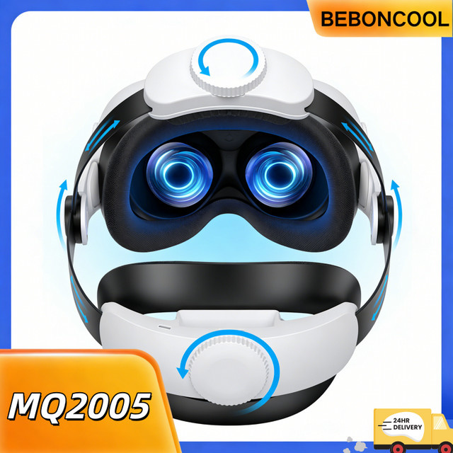 BEBONCOOL MQ2005 DinoFire VR-Kopfband für Meta Quest 3S, Meta Quest 3 und Meta Quest 2 Oculus Elite-Headset-Komfortband - Bild 1