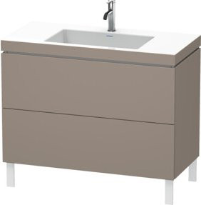 Duravit Waschtischunterschrank L-Cube c-bonded mit 2 Auszügen, Breite: 100 cm, Tiefe: 48 cm, Höhe: 69,8 cm - Bild 1
