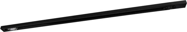 QAZQA Iconic 1-phasige Schiene für LED-Profile, Schwarz, Länge: 1 m - Bild 1
