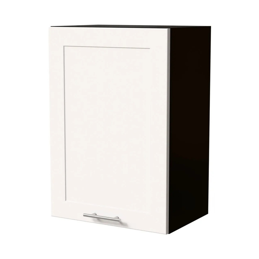 Feldmann-Wohnen Hängeschrank Oslo Küchenschrank Schwarz Weiß Matt B/T/H: 50 x 32,5 x 72 cm - Bild 2