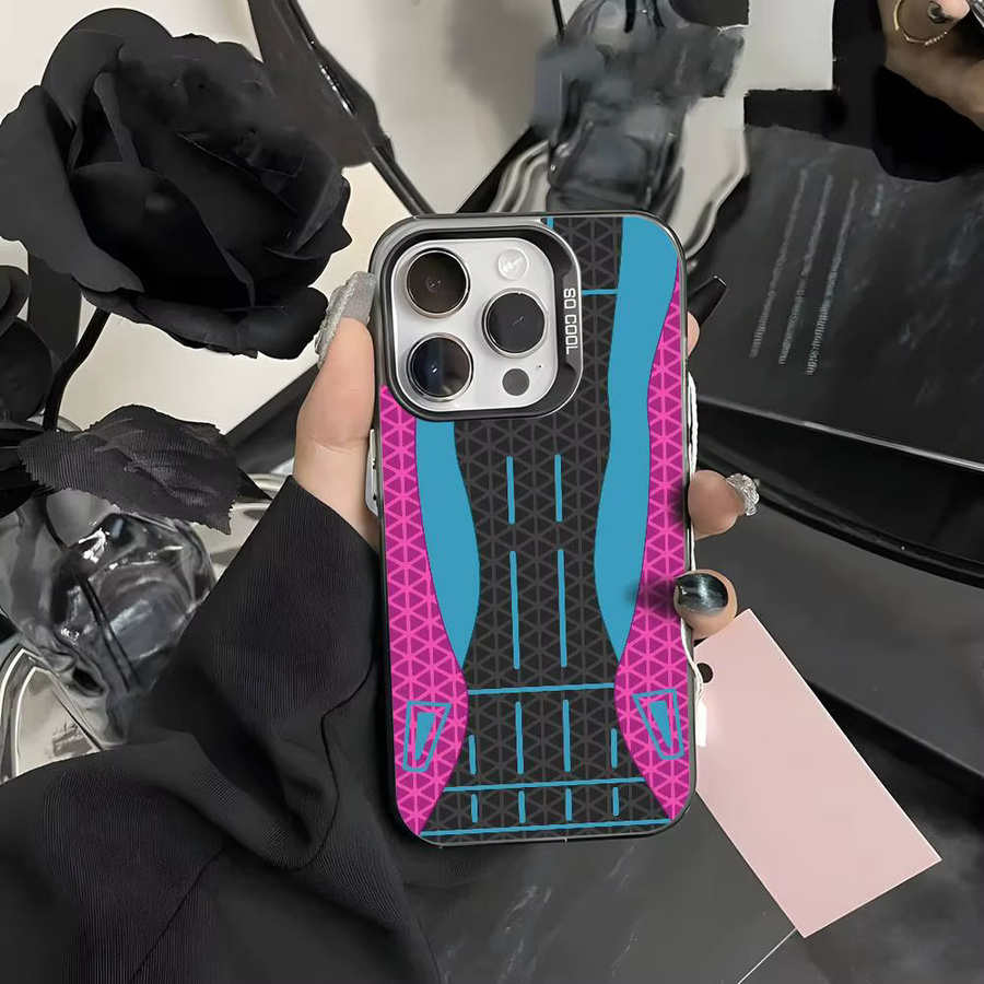 CS2 CSGO Skin Handyhülle für iPhone 11 bis 17 Pro Max, Matte Laser Metallic Aurora Design, mehrfarbig - Bild 3