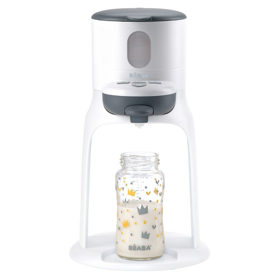 Beaba Bib Expresso Neo 2-in-1 Flaschenwärmer und Babykostwärmer in Weiß Grau - Bild 1