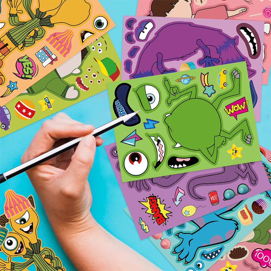 Disney Monsters University Puzzle-Aufkleber, Bunt / Mehrfarbig - Bild 3