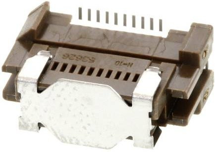 Molex Mezzanine-Steckverbinder braun mit 20 Polen und 0,635 mm Rastermaß - Bild 1