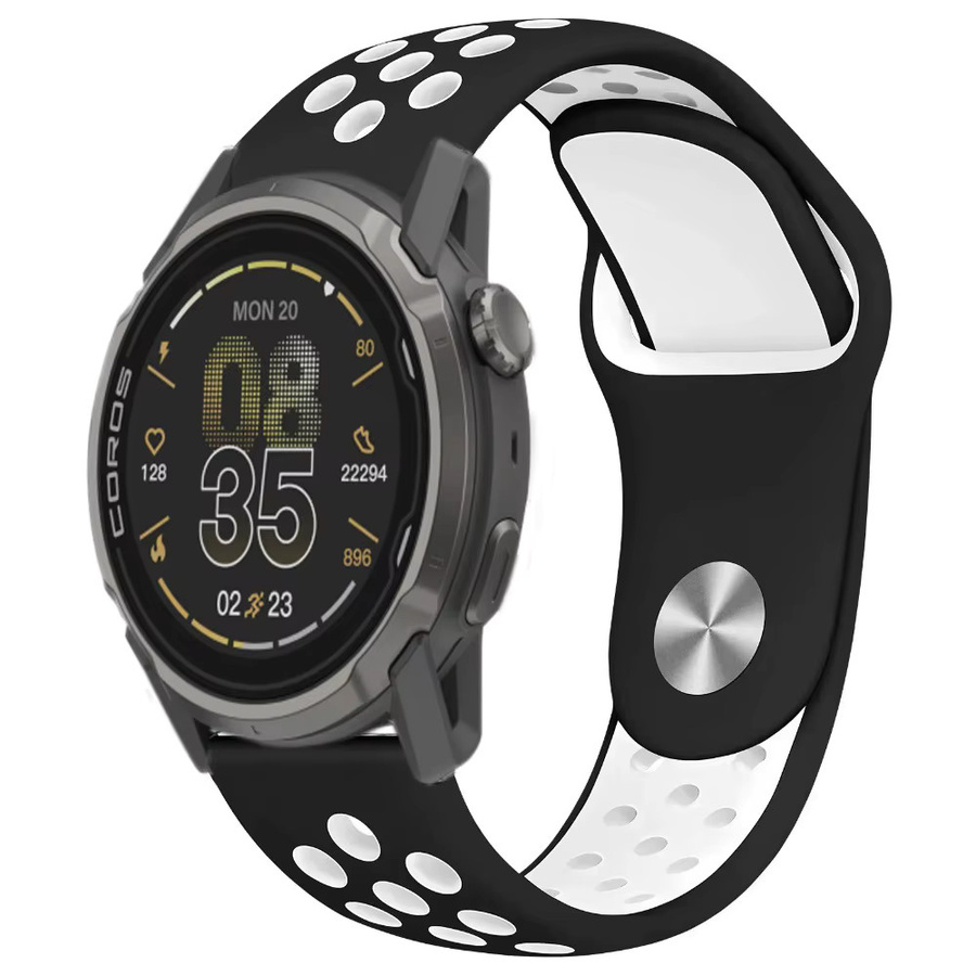 COROS Uhrenarmband Silikon, Schwarz, Unisex - Bild 4