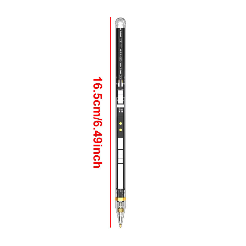 Basix Transparenter Stylus-Stift für iPad Pro mit Schnellladefunktion und Handballenerkennung, kompatibel mit Apple Pencil Modellen 2018-2024 - Bild 4
