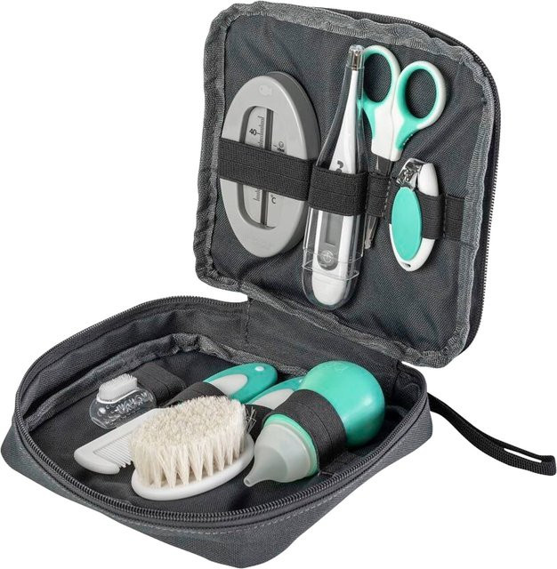 Reer BabyCare Plegeset, 9-tlg., Grau - Bild 1