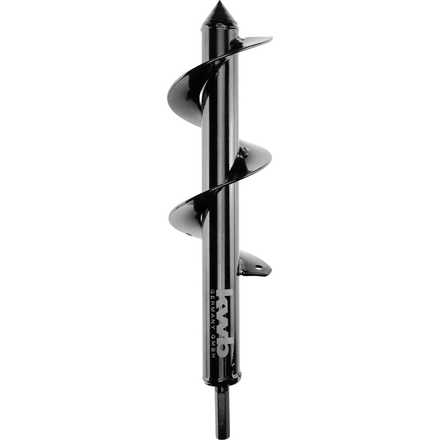 kwb Erdbohrer aus Stahl in Schwarz, Durchmesser: 7 cm, Länge: 30 cm - Bild 2