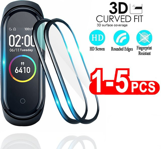Xiaomi Screen Protector für Mi Band 4 5 6 7, transparent, Unisex - Bild 1