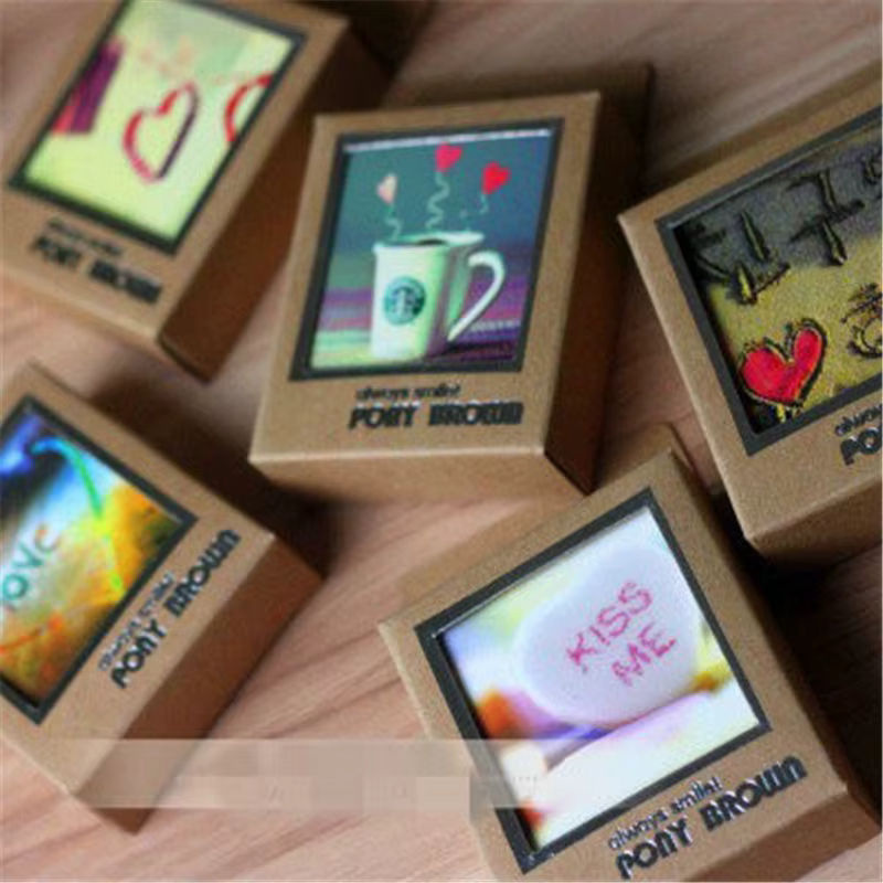 40 Stück Vintage Landschaft Mini Lomo Postkarten Set in Braun für Geschenke und Nachrichten - Bild 3