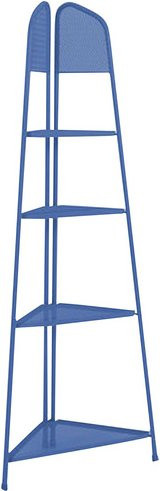 MWH Eckregal Ekko Blau, H x B x T: 180 x 48 x 48 cm - Bild 1