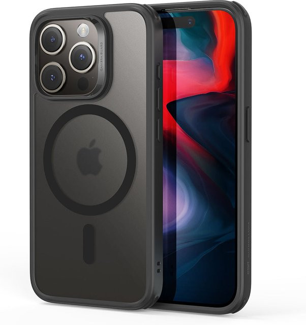 ESR Classic Hybrid MagSafe Schutzhülle für Apple iPhone 15 Pro Max in Schwarz - Bild 1