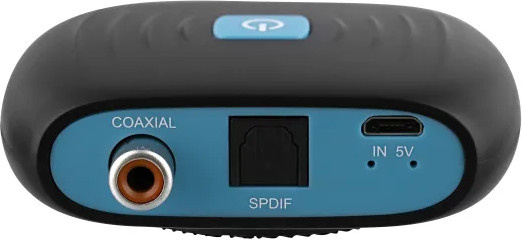 T´nB BTADAPRO Bluetooth-Sender-Adapter mit 3,5 mm Klinkenanschluss in Schwarz und Blau - Bild 1