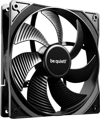 be quiet! Pure Wings 3 Gehäuselüfter Schwarz B/H/T: 140 x 25 x 140 mm - Bild 1