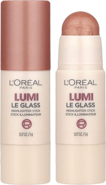 L'Oréal Lumi Le Glass Highlighter Stick, Grassi Pink Ballet, Glänzend - Bild 1