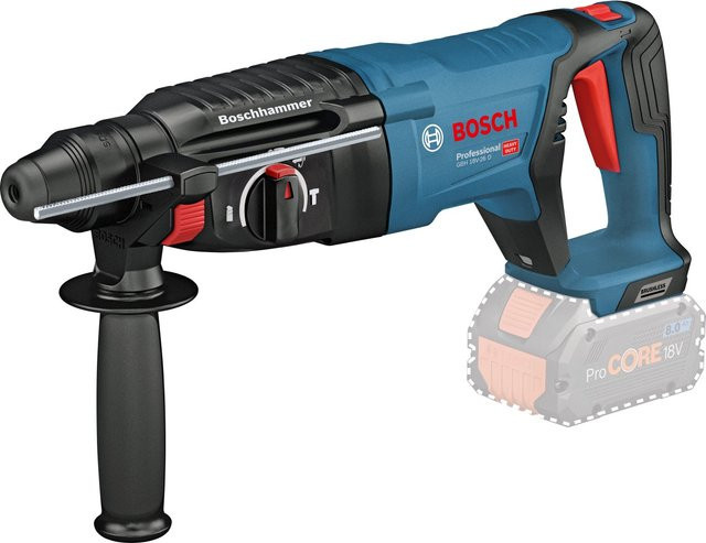 Bosch Professional SDS-Plus Akku-Bohrhammer GBH 18V-26 C Solo in Blau/Schwarz mit 2,6 Joule und 18 V - Bild 1
