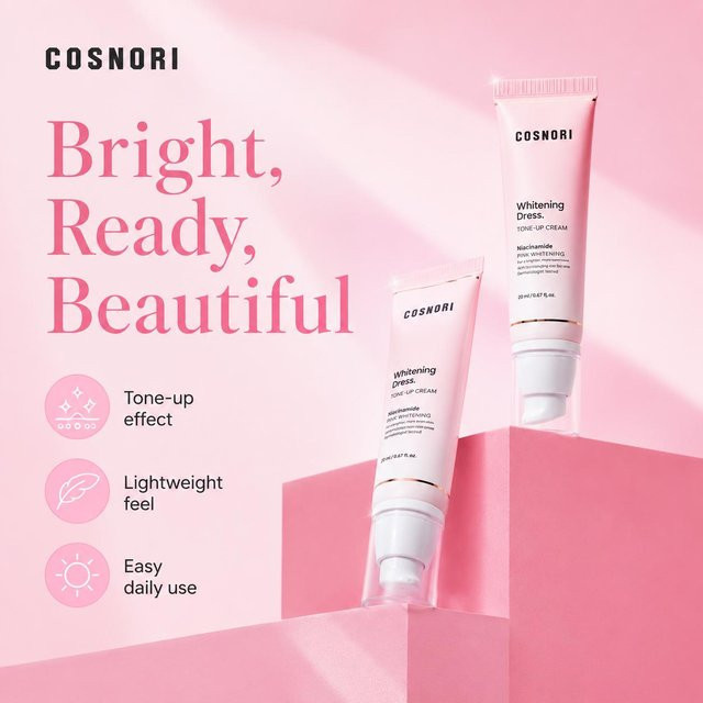 Cosnori Whitening Dress Toning Cream, 50 ml, Aloe Vera - Bild 1