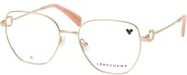 Longchamp LO 2169 Korrektionsbrille, Vollrand, Quadratisch, Gold, Damen - Bild 1