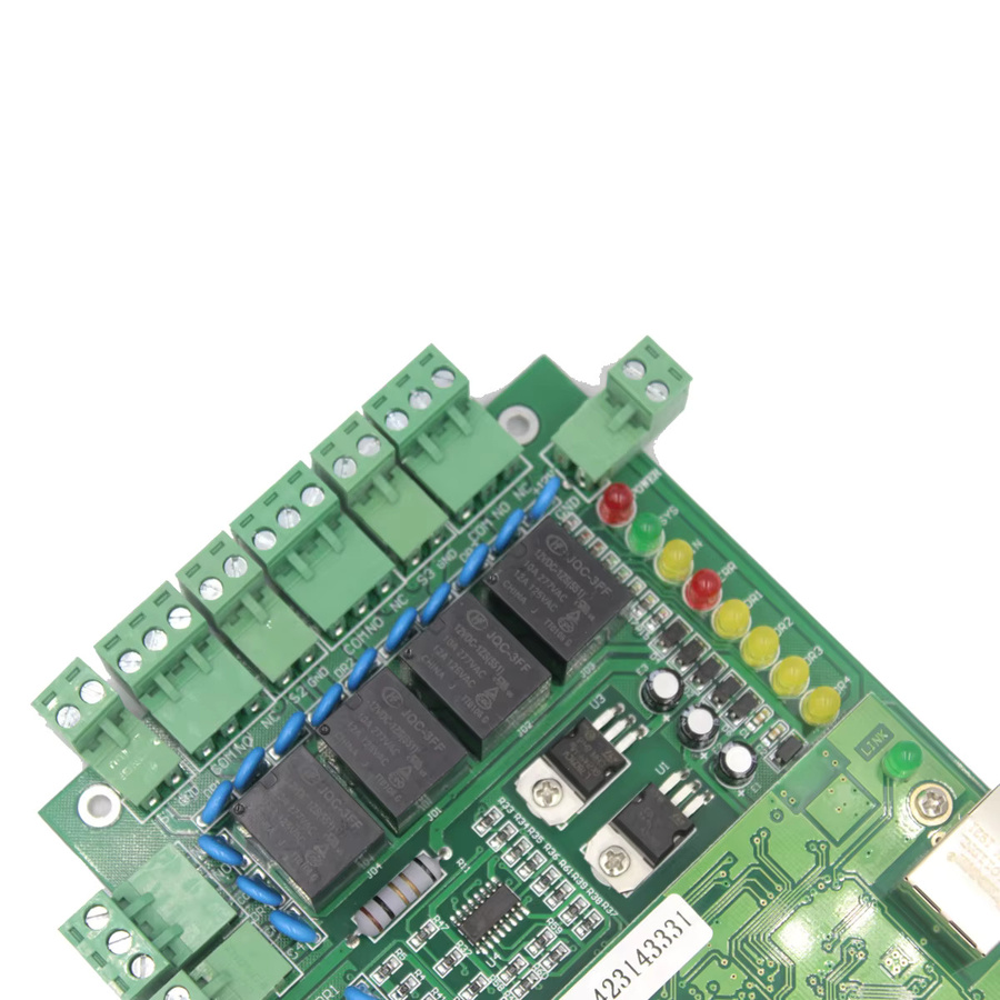 Asia-Teco TCP/IP-Türzugangskontrollplatine für Sicherheitssysteme mit Ethernet/LAN, Wiegand 26/34 und Unterstützung für bis zu 20.000 Benutzer in Grün - Bild 3