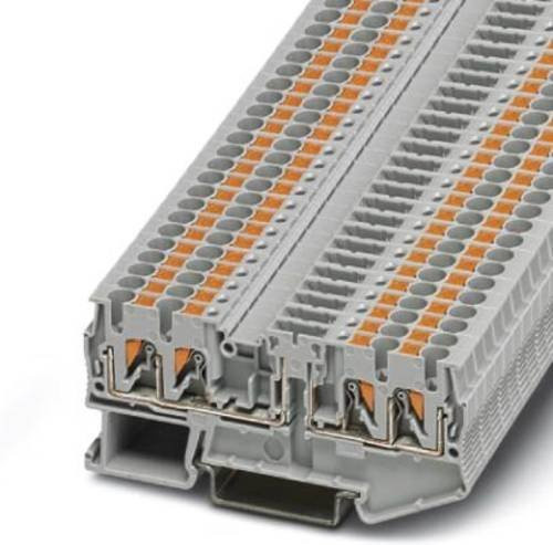 Phoenix Contact 3270094 Trennklemme Push-In-Klemme Grau 50 Stück - Bild 1