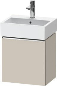 Duravit Waschtischunterschrank D-Neo mit 1 Tür in Taup, B/T/H: 43,4 x 32,2 x 44 cm - Bild 1